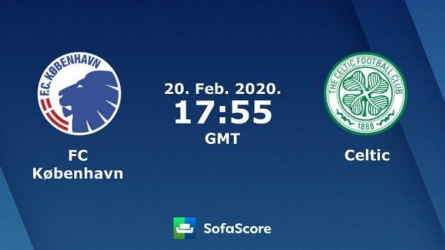 Soi kèo nhà cái Copenhagen vs Celtic, 21/02/2020 - Cúp C2 Châu Âu