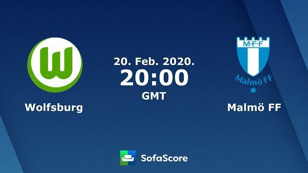 Soi kèo nhà cái Wolfsburg vs Malmö FF, 21/02/2020 - Cúp C2 Châu Âu