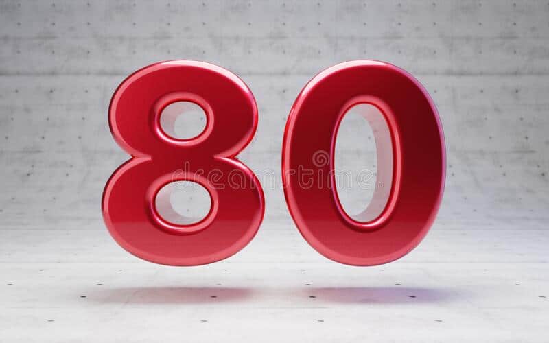 Người tuổi Thân mơ thấy số 80 và con số đổi vận