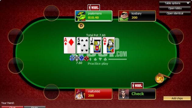 Poker truc tuyen va ky thuat khai thac thiet lap