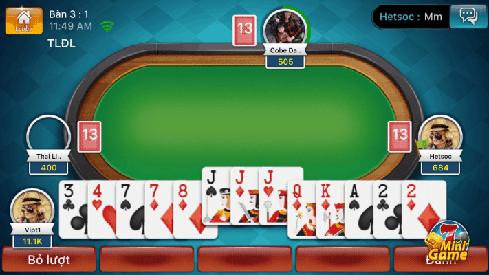 Tiến lên - dòng game bài cá cược phổ biến nhất tại thị trường Việt Nam