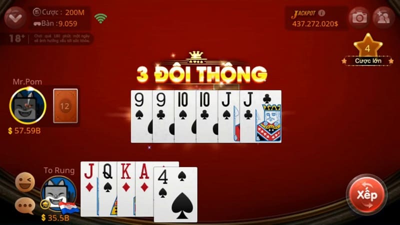 Tiến lên và các kinh nghiệm chơi không phải ai cũng nắm bắt được