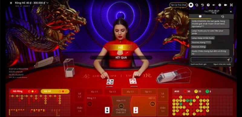 Trải nghiệm chơi game Rồng Hổ chiến thắng tuyệt vời